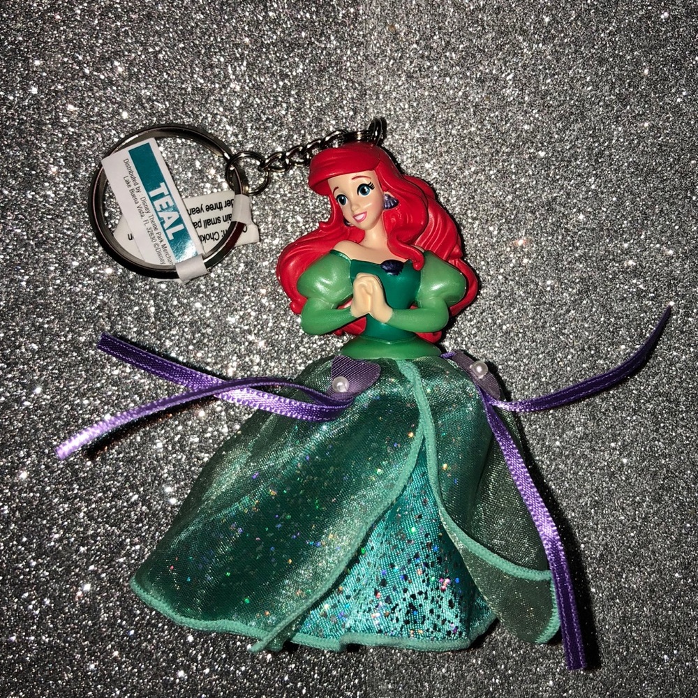New Disney Parks princess Ariel keychain